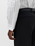 Regular Fit Pure Cotton Striped Shirt
