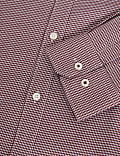 Slim Fit Non Iron Pure Cotton Houndstooth Shirt