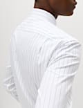 Regular Fit Pure Cotton Striped Shirt