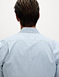Regular Fit Pure Cotton Printed Shirt
