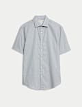 Regular Fit Easy Iron Pure Cotton Shirt