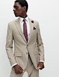 4pc Slim Fit Easy Iron Shirt and Tie Set