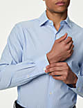Regular Fit Easy Iron Pure Cotton Striped Shirt