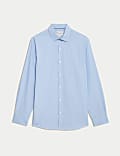 Regular Fit Easy Iron Pure Cotton Striped Shirt