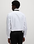 Regular Fit Cotton Blend Dress Shirt