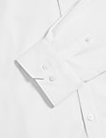 Slim Fit Cotton Blend Dress Shirt
