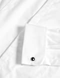 Regular Fit Luxury Cotton Double Cuff Dress Shirt