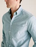 Tailored Fit Pure Cotton Oxford Shirt