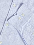Regular Fit Luxury Linen Rich Shirt