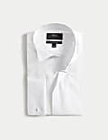 Slim Fit Cotton Blend Dress Shirt