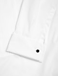 Regular Fit Luxury Cotton Double Cuff Dress Shirt