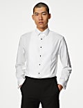 Regular Fit Luxury Cotton Double Cuff Dress Shirt