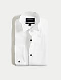 Tailored Fit Luxury Cotton Double Cuff Dress Shirt