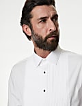 Tailored Fit Luxury Cotton Double Cuff Dress Shirt