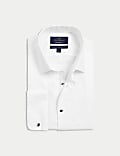 Tailored Fit Luxury Cotton Double Cuff Dress Shirt