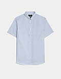 Regular Fit Non Iron Pure Cotton Gingham Shirt