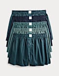 5pk Supima® Cotton Rich Woven Boxers
