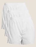 Lot de 3 boxers 100 % coton tissé
