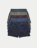 5pk Pure Cotton Highland Cow Woven Boxers