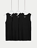 3pk Cotton Rich Cool & Fresh™ Vests