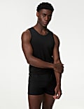 3pk Cotton Rich Cool & Fresh™ Vests