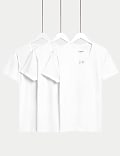 3pk Cotton Rich Cool & Fresh™ V-Neck Vests