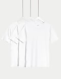 3pk Essential Cotton T-Shirt Vests