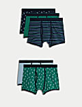 5pk Cool & Fresh™ Cotton Rich Assorted Trunks