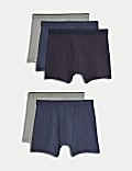 5pk Pure Cotton Cool & Fresh™ Trunks