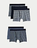 5pk Supima® Cotton Modal Stretch Trunks