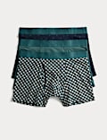 3er-Pack Boxershorts aus Supima® Baumwolle und Modal mit Stretchanteil