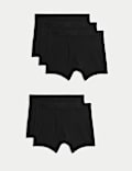 Lot de 5 boxers en coton Supima® modal extensible