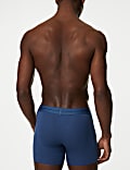 5pk Branded Waistband Microskin Trunks