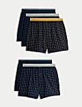 Set van 5 jersey boxershorts van zuiver katoen met Cool & Fresh™