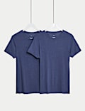 2pk Heatgen™ Light Thermal Short Sleeve Tops