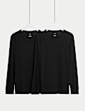 2pk Heatgen™ Light Thermal Long Sleeve Tops