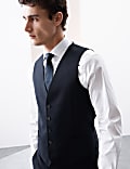 Pure Wool Check Waistcoat