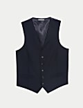 Gilet de costume 100 % laine à carreaux