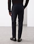 Tailored Fit Italian Wool Blend Performance Trousers