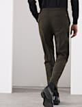 Tailored Fit Italian Wool Blend Performance Trousers