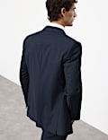 Tailored Fit Pure Wool Check Suit Jacket