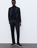 Tailored Fit Pure Merino Wool Trouser
