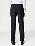 Slim Fit Machine Washable Suit Trousers