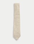 Linen Silk Blend Tie