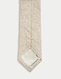 Linen Silk Blend Tie