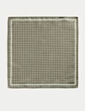 Geometric Pure Silk Pocket Square