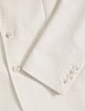 Tailored Fit Wool Rich Tweed Suit Jacket