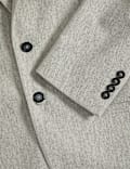 Tailored Fit Wool Rich Tweed Suit Jacket