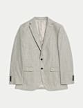 Tailored Fit Wool Rich Tweed Suit Jacket