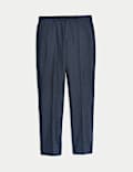 Tailored Fit Wool Rich Suit Trousers